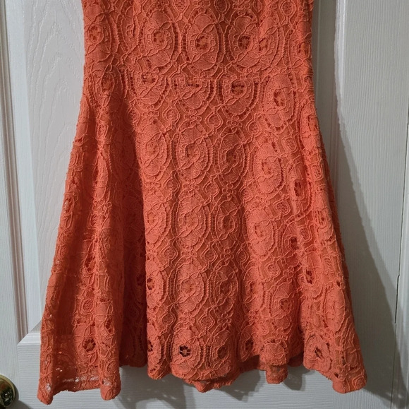 BB Dakota Pink Halter Fit and Flare Mini Dress - Picture 7 of 14